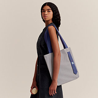 トートバッグ-ネクタイ-コットン